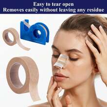 2 Rolls Nose Tape With Dispenser,Surgical Tape For Rhinoplasty Shaping - Two-piece set - View 1