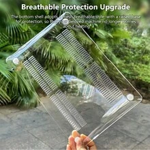 2 Pcs/Set Clear Hard Shell Laptop Case For MacBook Neo A18 Pro 13 14 16 Air 15 Inch M5 M4 M3 M2 M1 NEW Model, Shockproof Scratch-Resistant Clear Plastic Hard Case, Slim Laptop Accessories - View 5
