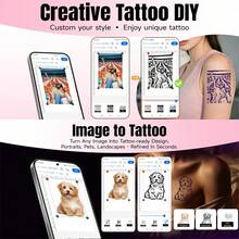 Máy in stencil xăm Orico A4, máy in nhiệt cầm tay không dây mới 2026 - công nghệ in nâng cấp, thiết kế riêng cho nghệ sĩ xăm, độ phân giải cao và truyền dữ liệu nhanh. Bao gồm một tờ in thử. - màu đen - Xem 7