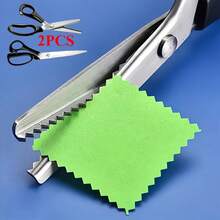 2pcs Professional Tailor Scissors Set, 9.25 Inch 9.2 Inch Tailor Scissors, Paper Cutting Scissors, Heavy Duty Scissors, For Cutting Fabric And Leather, Professional Heavy Duty Scissors, Stainless Steel Scissors - Multiple Styles - View 4
