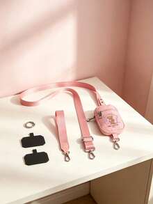 Phone Lanyard Multifunctional With Small Pouch, Adjustable Crossbody Phone Strap, Detachable Coin Purse Card Holder, Anti-Loss Phone Chain Halter, Compatible With All Phone Models, Suitable For Students, Office Workers, Outdoor Travel, Commuting, Birthday Summer Outing Gift, Phone Strap, Phone Back Strap, Crossbody Chain, Fashion Accessory, Shopping Hiking Portable Storage For Small Items - Multicolor - View 8