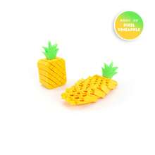 8pcs 3D Printed Retractable Fruit Toy, Realistic Fruit Shape, Movable Expandable Structure, Creative Plant Inspired Figurine, Interactive Handheld Novelty Toy For Teens & Adults (Random Color & Style) - Multicolor - View 6