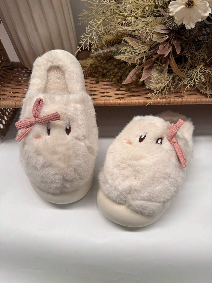 Women Home Slippers - White - View 1