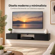 Television Stands & Entertainment Centers - Black - View 8