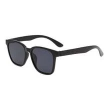 1 Pair Men's Classic Black Frame Lightweight Minimalist Glasses, Suitable For Commuting, Driving, Traveling, Photography, Top Choice For Atmospheric Look - Multicolor - View 3