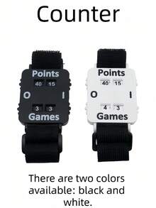 1pc Wristband Scorekeeper For Cricket, Tennis Or Volleyball-A Quick Scoring Tracker With A Wrist-Mounted Counter That Can Store Data And Is Suitable For Singles And Doubles Matches-Very Suitable For Coaches And Referees,Without The Need For Batteries - Multicolor - View 3