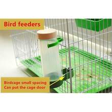 Thickened Automatic Bird Water Dispenser & Millet Feeder, Dual-Use For Tiger-Skin Peony Parrot, Bird Supplies 1pc/2pcs - one-size - View 8