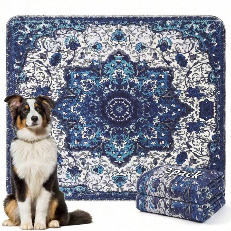 1pc/2pcs Reusable Pet Pee Pad, Foldable Washable Dog Training Mat, Pet ...