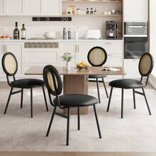 Dining Chairs - Black - View 6