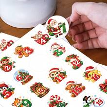96pcs/4sheets Christmas Countdown Number Stickers - Christmas Advent Calendar Stickers, 1-24 Number Christmas Countdown Labels Stickers For Gift Wrapping, Scrapbook, Envelope Seals & Party Decoration - Multicolor - View 5