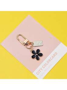 3 Pcs Keychains For Women, Bag Charm Flower Key Chain Car Key Ring Pendant For Purse, Handbag Bag, Earphone Case Decoration - Multicolor - View 5