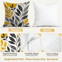 4 buah/1 buah Sarung Bantal Motif Geometris Gaya Nordik, Sarung Bantal Cetak Satu Sisi, Cocok untuk Ruang Tamu, Kamar Tidur, Dekorasi Rumah, Sarung Bantal Sepanjang Musim - MultiWarna - View 4