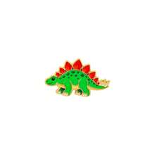 Colorful Dinosaur Enamel Lapel Pins, Cartoon Dino Brooch Badges, Cute Metal Animal Pin For Backpack Clothes Hat, Lovely Gift For Dinosaur Lovers - Multicolor - View 17