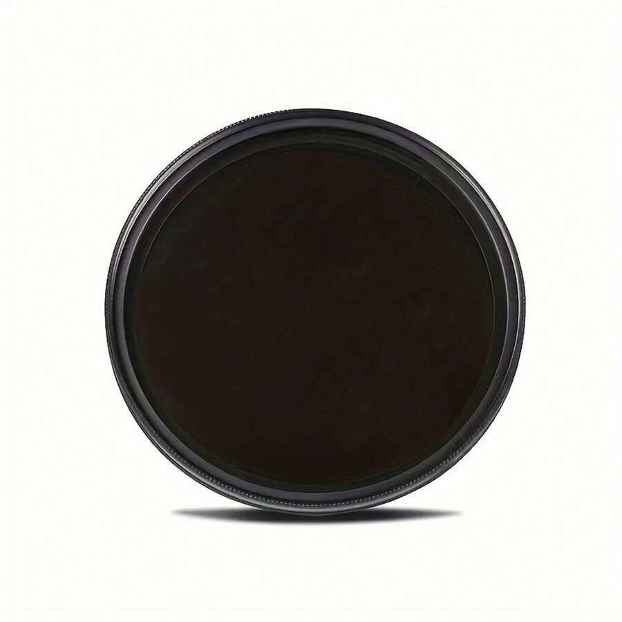 Variable ND2-ND400 Neutral Density Camera Lens Filter, Multi-Coated Optical Glass With Aluminum Frame, Adjustable Thread Mount, 37/40.5/43/46/49/52/55/58/62/67/72/77/82mm Thread Options, 1 Filter With Plastic Case - View 1