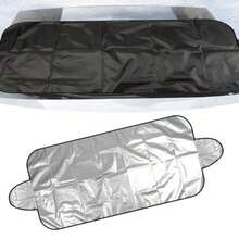 Car Windshield Sunshade Snow Cover, Foldable Front Window Sunshade, All-Season Vehicle Windshield Protector, Convenient Car Exterior Modification Accessory, Portable Car Windshield Cover, Suitable For Daily Vehicle Use - Car Windshield Snow Cover - View 4