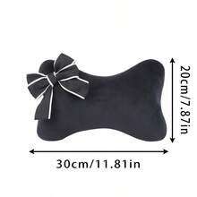 2/1pc Car Headrest Neck Pillow Bow Car Headrest Neck Protection Car Seat Neck Pillow Suitable For Long-Distance Driving - A - View 11