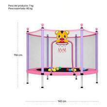Kids Trampolines - Pink - View 7