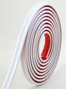 Self-Adhesive PVC Decorative Strips 2 Rolls - Peel And Stick Decorative Line, Flexible Plastic Strip, Suitable For DIY Baseboard, Window Frame And Door Frame Decoration - Easy Installation, Tool-Free, Suitable For Renovation (Suitable For EU Home) - A - View 2