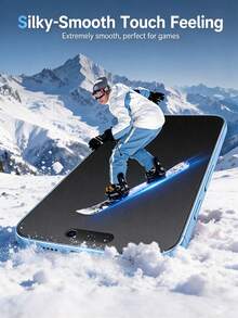 2pcs [2026 New] Matte Privacy Screen Protector Compatible With Iphone 18 Pro Max 6.9 Inch, Soft Film Full Coverage, Anti-Glare Anti-Fingerprint, Bubble-Free Easy Installation, High Definition Transparent, Compatible With IPhone 17 Pro Max/16/15/14/13/12/11 Pro Max - Black - View 6