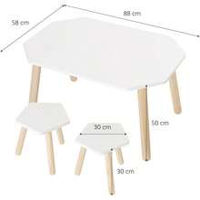 Folding Tables & Chairs - White - View 2