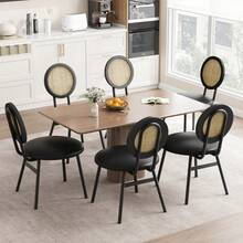 Dining Chairs - Black - View 3