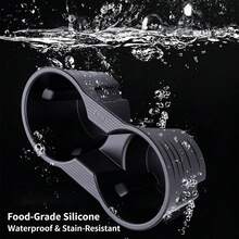 1pcsCar Cup Holder Insert Y/3 Vehicle Storage Organizer Center Console Insert Car Cup Holder Accessories Dashboard Organizer - A - View 2