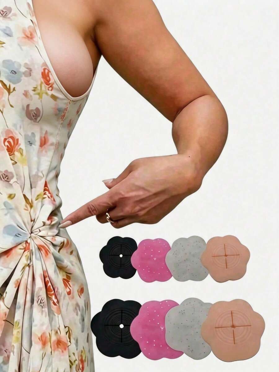 9/6/2pcs Women's Multi-Function Clothing Buttons, Suitable For Short Sleeve Shirts Or Skirt Waist Decoration - Multi-color - View 1