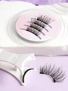 Magnetic Segmented Single Cluster Design, Adjustable Density, Natural Hair Flow, Lightweight And Realistic, Soft And Not Heavy On Eyes, Fits Natural Eye Shape - View 9