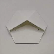 Geometric Hexagonal Flower Pot 3D Printed Wall-Mounted Wall Hanging Planter Decorative Plant Containers Green Plant Placement - Multi-color - View 11