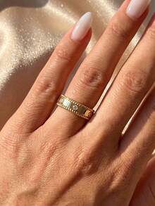 1pc Twisted Zirconia Ring, Exquisite Women Jewelry Gift, Elegant Ring, Suitable For Daily Wear And Party Decoration, Beautiful Women Gift - Twisted Zirconia Ring - View 9