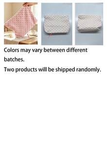 New Printed Pattern Makeup Bag | French Print Travel Organizer | Travel Essentials | Poolside Must-Have | Toiletry Bag | Pool Storage Bag | Mother's Day Gift | Teacher's Day Gift | Suitable For Moms, Teachers, Friends And Nurses | Home Essentials | Graduation Gift | Easy To Clean Design | Portable Makeup Bag - Multicolor - View 9