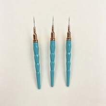 Diamond Texture Manicure Tool Kit, Silicone Sculpting & Fine Liner Pens For DIY Nail Embellishment - Multicolor - View 7