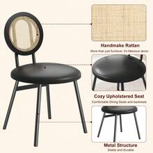 Dining Chairs - Black - View 8