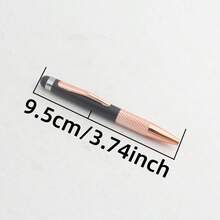 1pc Mini Matte Touchscreen Ballpoint Pen, Signature Pen, Business Commemorative Small Gift - Mini Touchscreen Ballpoint Pen - View 2