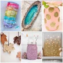 Edible Glitter Luster Dust, Vegan Glimmer Powder, Decorative Sprinkles For Wedding Dessert Table, Mousse, Cookie, Cake Pop, Confectionery & Handmade Gift Dessert Decor - Multicolor - View 5
