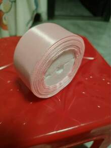 4cm Solid Color Satin Ribbon Roll, DIY Handmade Rose Flower Material, Fresh Flower Gift Box Binding Ribbon Bow - A - View 10