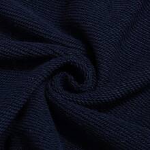 NIKE Men's Embroidered Logo Knit Pullover Casual Crew Neck Sweatshirt IB1496-451 - Navy Blue - View 8
