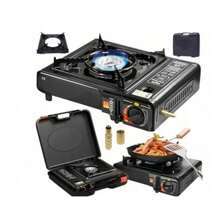 Gas Stove For A Cartridge - Black - View 3