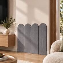 4pcs Self-Adhesive Wall Stickers, Peel And Stick Decorative Wall Decals, Easy To Install Wallpaper, Suitable For Bedroom Living Room Home Interior Decor - A - View 12