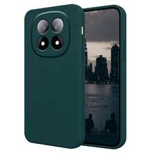 適用於 Redmi Note 15 Pro Plus 矽膠液態手機殼，觸感柔軟光滑，相容於 Note 14 Pro 5G、Note 13 系列、Note 12 系列、Note 11 系列，防震薄款保護殼 - 墨綠色 - 查看 2