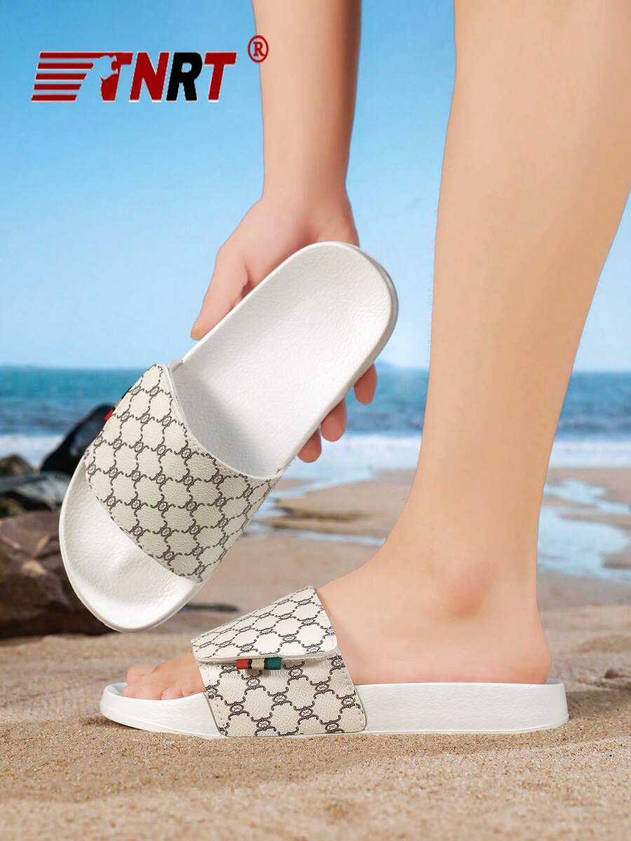 36-50 Size Plus Size Men's Slippers, EVA Lightweight Soft, Anti-Slip Wear-Resistant Thick Sole, Open Toe Sandals, Suitable For Daily Wear And Outdoor Beach
