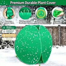 1PC Winter Plant Frost Cover, Anti-Insect Anti-Bird Plant Warmth Cover, Foldable Large Capacity Large Size Plant Protection Cover. - Plant Winter Cover - View 6