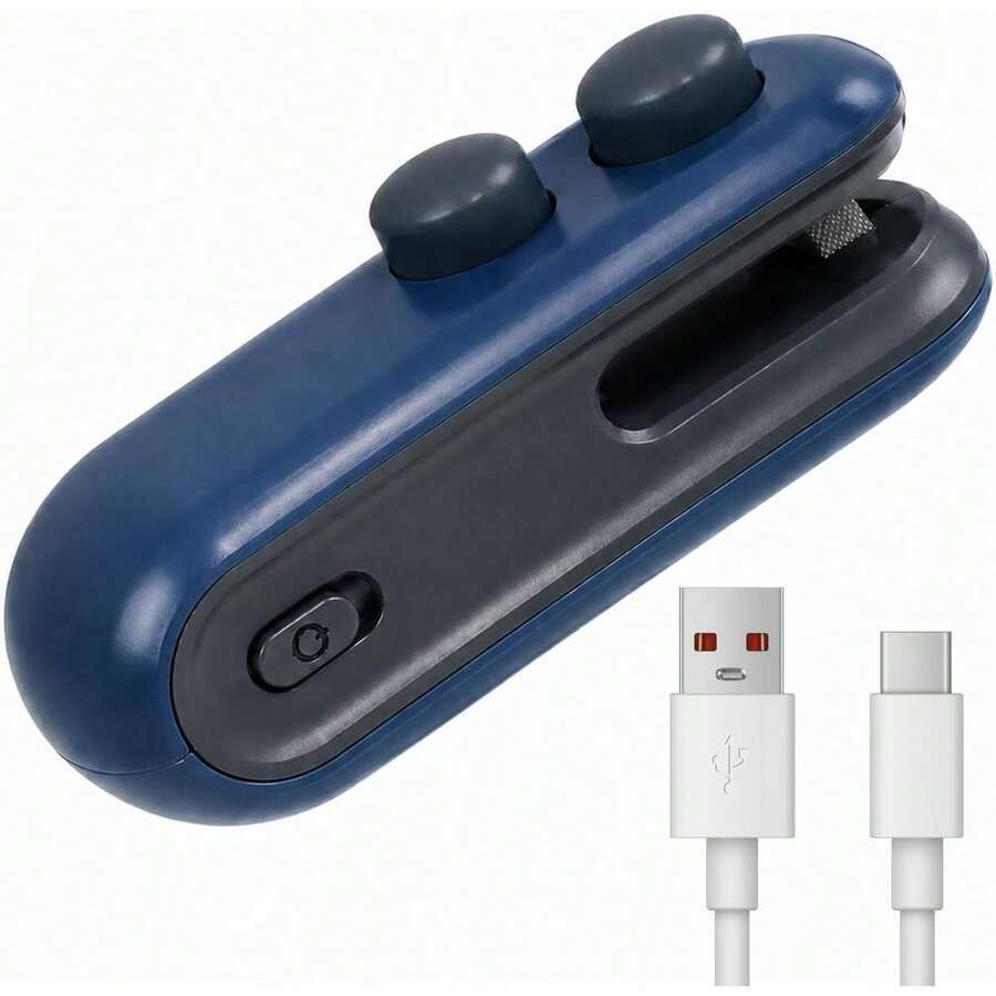 Kitchen Plastic Sealer & Sealing Machine - Blue - View 1