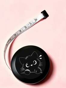 Cute Cat Mini Retractable Tape Measure, Double-Sided Metric And Imperial, Soft Sewing Tape Measure, Portable Measuring Tape, Sewing Tool, Retractable Clothing Waist Measuring Tape - Multicolor - View 10