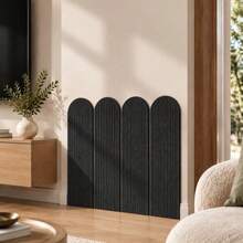4pcs Self-Adhesive Wall Stickers, Peel And Stick Decorative Wall Decals, Easy To Install Wallpaper, Suitable For Bedroom Living Room Home Interior Decor - A - View 11