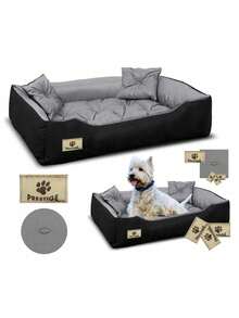 PRESTIGE Dog Bed And Playpen, 115 X 95 Cm, Grey, 1 Piece - Rectangle - View 10