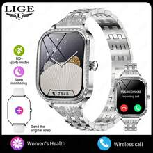 LIGE Women's Multi-Function Fitness Smartwatch, Supports Step Counting, Distance Tracking, Calorie Monitoring, Weather Forecast, Voice Assistant, Multiple Sports Modes, Sedentary Reminder, Alarm And Menstrual Cycle Tracking - View 10