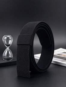 2/1pc Men's Nylon Belt, Headless Buckle Belt, Replacement Belt, Casual And Simple - Multicolor - View 2