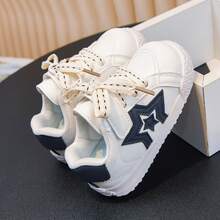 1 Pair Fashionable Baby Sports Shoes, Soft Breathable Fabric, Lightweight Cushioned Non-Slip Sole, Caring For Baby's Little Feet. Multiple Colors Available, Suitable For Running And Jumping, Essential For Cute Babies! - Blue - View 4