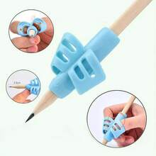 1/3pcs Cute Pencil Grip Holder For Kids, Handwriting Posture Correction Finger Grip, Writing Accessory, Back To School Supplies - Random Color - Multicolor - View 5